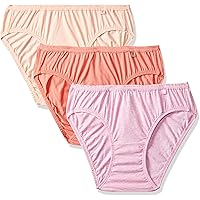 Van Heusen Women's Plain Anti-Bacterial Bikini (Pack of 3)