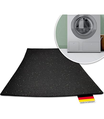 Xavax Anti-Vibrationsmatte für Waschmaschinen und Trockner (60 x 60 cm Xavax Anti-Vibrationsmatte für Waschmaschinen und Trockner (60 x 60 cm