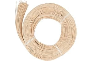 ‎VBS VBS Peddigrohr natur Blauband Ø 3 mm Naturmaterial Ganzjährig Flechtmaterial Korbmaterial Bastelbedarf 3 mm Durchmesser 500 g
