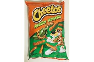 8.5oz Cheetos Cheddar Jalapeno Crunchy (Pack of 4)