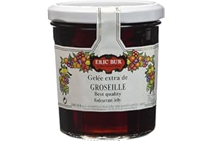 ERIC BUR Gelée Extra de Groseilles 370 g - Lot de 3