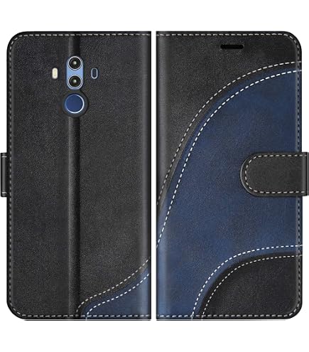 Cadorabo Custodia Libro Per MEIZU X8 – Azzurro Scuro E Nero, Portafoglio Con Vani Carte, Chiusura Magnetica E Funzione Stand
