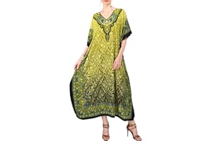 Miss Lavish London Women Kaftans Dresses, S-3XL, Regular to Plus Size Caftans