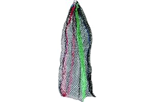 ART PESCA RETE PORTAPESCE MAGLIA ROBUSTA DA 80 CM. NERA ROSSA E VERDE