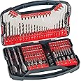 KWB Power-Box 101-PC Drill and BIT Set - BITS, SOCKETS, Drill BITS for Wood, Metal, and Concrete in Sturdy Box with Carry Handle