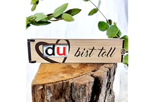 GENERISCH Du bist toll - Schokoriegel Geschenkbox inkl. Duplo - kleines Geschenk für Frauen, Mann, Mama, Beste Freundin, Schokolade