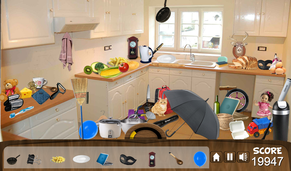 Messy Kitchen Hidden Object Amazon.fr Appstore pour Android