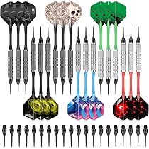 Fléchettes KOTO 90% Tungstène Pointe Plastique - Pour Cibles électroniques, Jeux En Famille - Poids 18G