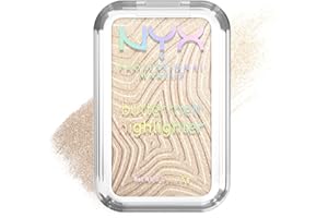 NYX Professional Makeup Buttermelt Highlighter, Iluminador en Polvo, Fórmula Resistente a Transferencias con Manteca de Mango, Karité y Almendra para un Glow Radiante, 12 Horas, Bright y Butta