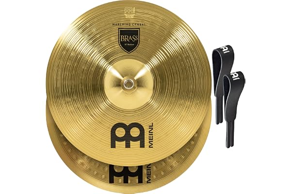 Meinl MA-BO-14M Marching Lot de 2 cymbales de fanfare 35,56 cm (14") en laiton