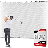 GoSports Spor Filesi &ndash; 3 m, 4,5 m, 6 m &ndash; Golf, Beyzbol, Hokey, Futbol, Lakros ve Daha Fazlası i&ccedil;in Vuruş Antrenman Filesi