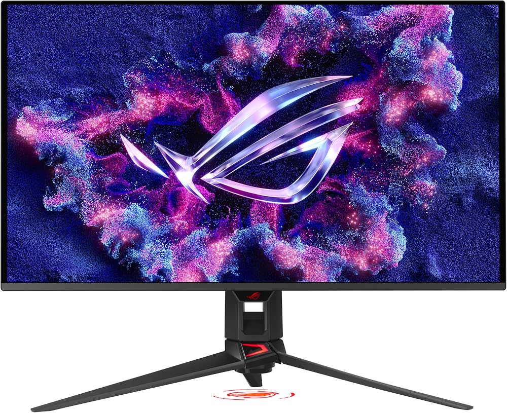 ASUS ROG Swift PG32UCDM3 32 İnç 4K 240Hz Tandem OLED Gaming Monitör | OLED Care Plus, BlackShield Film, Neo Yakınlık Sensörü, 0.03ms, G-SYNC Compatible, DisplayHDR 500, HDR10, PS5 ve Xbox için