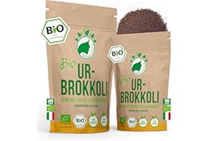 NanaNatura's Graines à Germer Bio | pour la Culture de Pousses | avec un taux de germination supérieur | Microgreens (Brocoli Bio, 600g)
