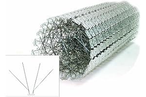 BIRD-TECH TM 100 METRI Dissuasori Anti Piccioni M140 (10 anni di garanzia) 50cm