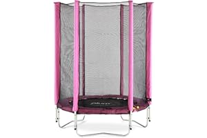Plum Play 4ft Mini Indoor Outdoor Trampoline with Safety Enclosure - Suitable From 3 Years Plus - Stable Legs - Durable Active Junior Garden Play