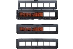 Magnasonic Supporto per pellicola negativa a vassoio lungo per scanner per pellicole compatibili da 35 mm, contiene 6 fotogrammi negativi per accelerare i tempi di elaborazione, facile da usare,