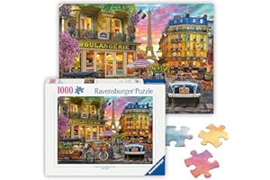 Ravensburger Puzzle 12000885 - Paris im Morgenrot - 1000 Teile Puzzle für Erwachsene und Kinder ab 14 Jahren, Stadt-Puzzle Paris