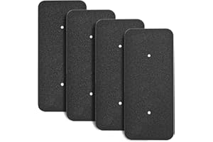 NIXOOT Lot de 4 filtres de rechange pour sèche-linge à pompe à chaleur Candy - Filtre éponge pour sèche-linge - Kit d'accessoires 275 x 125 mm