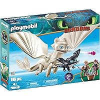 Playmobil DreamWorks Dragons 70038 Tagschatten und Babydrachen mit Kindern, Ab 4 Jahren