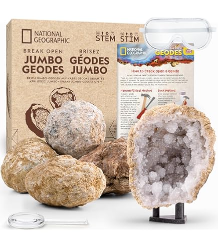 National Geographic© Break Open Geodes Science Kit | Michaels - View #3