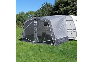 your GEAR Otranto Air - Auvent gonflable 380 x 250 cm - Auvent - Protection solaire pour caravane et camping-car