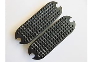 S-Products HORSE RIDING IRON STIRRUP RUBBER FILLIS TREADS PADS (4.0, Black)