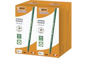 Bic Evolution Original HB Sharpened School Graphite Pencils, 200 Count (Pack of 1)