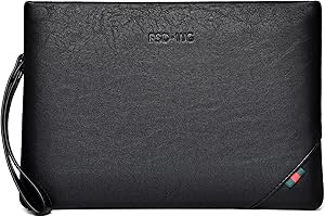 FSD.WG Herren-Clutch-Tasche 30,5 cm große Handtasche große Clutch-Geldbörse, a, Large