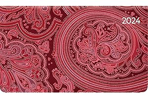 ‎ALPHA EDITION Ladytimer Pad Arabian Pattern 2024 - Taschen-Kalender 15,6x9 cm - Muster - Weekly - 128 Seiten - Notiz-Buch - Alpha Edition