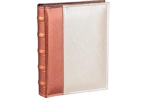 VICTORIA COLLECTION Album de Fotos Inspirado en la Naturaleza para Fotos de 10x15 - Álbum de Fotos Duradero con 200 Bolsillos de Plástico Fáciles de Llenar | Encuadernado en Libro y Espacio Extra para Personalizar