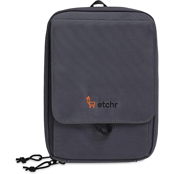 ETCHR Slate Mini Satchel – Wetterfeste Künstlertasche – Multifunktionale Kunsttasche mit Komponenten zur Verwaltung von Werkzeugen, Schultergurt und Stativmontageplatte