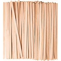 Palette Caffè In Legno Monouso MC-300 - Bastoncini Ecologici Per Bevande - Confezione Da 300 Pz - Foto 2