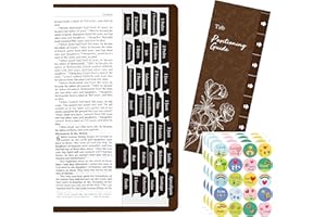 HEBAYY 105 Pestañas de Índice de la Biblia en Español, Juego de Pestañas Laminadas, Pestañas Autoadhesivas de la Biblia, 80 Adesivos de Fe Cristiana con una Guía de Alineación (Negro)