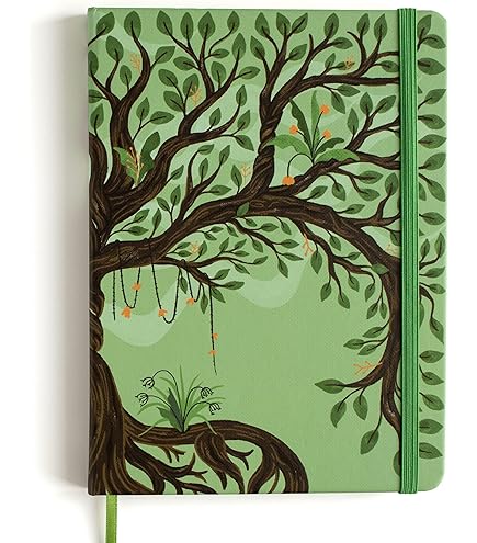 Elena Essex Notitieboek, A5, gelinieerd, crèmekleurig, voor dames en heren, 160 pagina's, dik papier, 160 g/m², hardcover, dagboek voor dames, dagboek om te schrijven, notitieboek voor werk en
