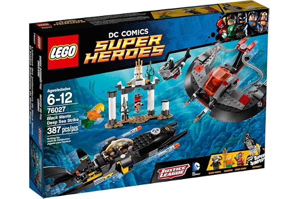 Lego Super Heroes - Dc Universe - 76027 - Jeu De Construction - L'attaque des Profondeurs De Black Manta