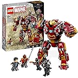 LEGO 76247 Marvel Hulkbuster: bitwa o Wakandę, Figurka Akcji, Zabawka do Budowania z Klocków Konstrukcyjnych z Minifigurką Hu