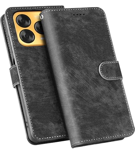 Leder-Hülle Für ZTE Blade V70 Vita – Mit Magnetverschluss, Kartenfächern & Ständerfunktion