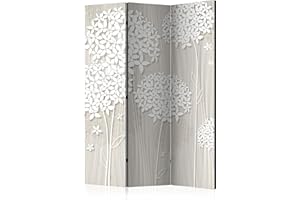 murando Paravento Fiori Stampa unilaterale su tela in TNT Parete Divisoria Interno Separatore Pieghevole Decorazioni