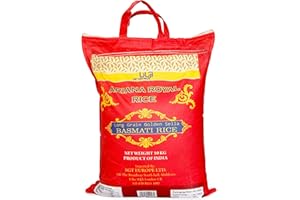 ARIANA HOMEWARE Ariana Royal Rice Long Grain Golden Sella Basmati Rice 10 kg