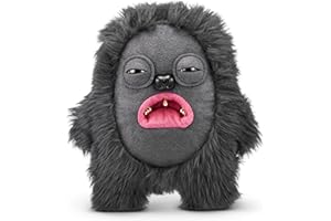 Fuggler Złote Fuggs od ZURU Zabawny brzydki potwór, pluszowy, kolekcjonerski, zabawka (żywopłot grog - oczy i zęby)