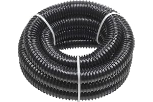 Meister flerfunktionsslang – för be- och dränering – lämplig för pumpar, filter- och suganläggningar – flexibel & vevfast/dammslang/spiralslang 25,4 mm (1 tum) 4 m