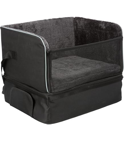 VERCART Siège De Voiture Pour Chien Portable, 52x52cm, Niche De Chien
