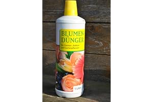 Floralin Blumendünger,flüssig, Zimmer,-Balkon-und Gartenpflanzen,4 X 1 Ltr.