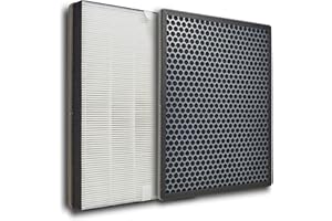Supremery Kit de filtres de rechange compatible avec Philips AC2889, AC2887, AC2882, AC3829/10 purificateur d'air | Filtre HEPA et filtre à charbon actif | FY2422/30 et FY2420/30