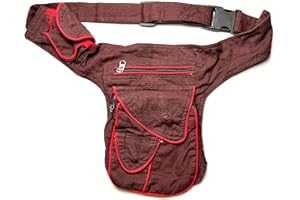HCZ Riñonera Lateral algodón / R032 (Marron)