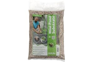 Velda 123020 Wachstumssubstrat für Mini-Teiche, Mini Pond Substrat, 5 l