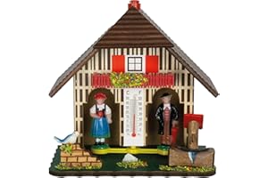 TRENKLE German Black Forest weather house TU 805