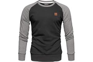 REPUBLIX Herren Basic College Sweatjacke Pullover Hoodie Sweatshirt R5040