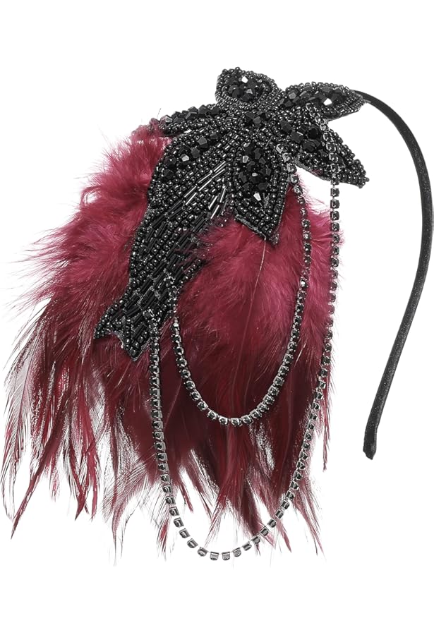 Flapper Hoofddeksel Uit De Jaren 20