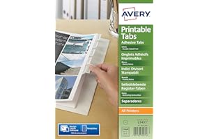 Avery 5412061 - Pack de 96 pestanas adhesivas
